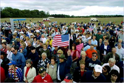 A memorial is held for our Flight 93 angels