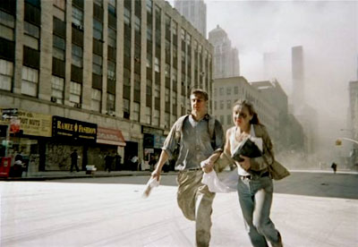 Citizens run from Ground Zero